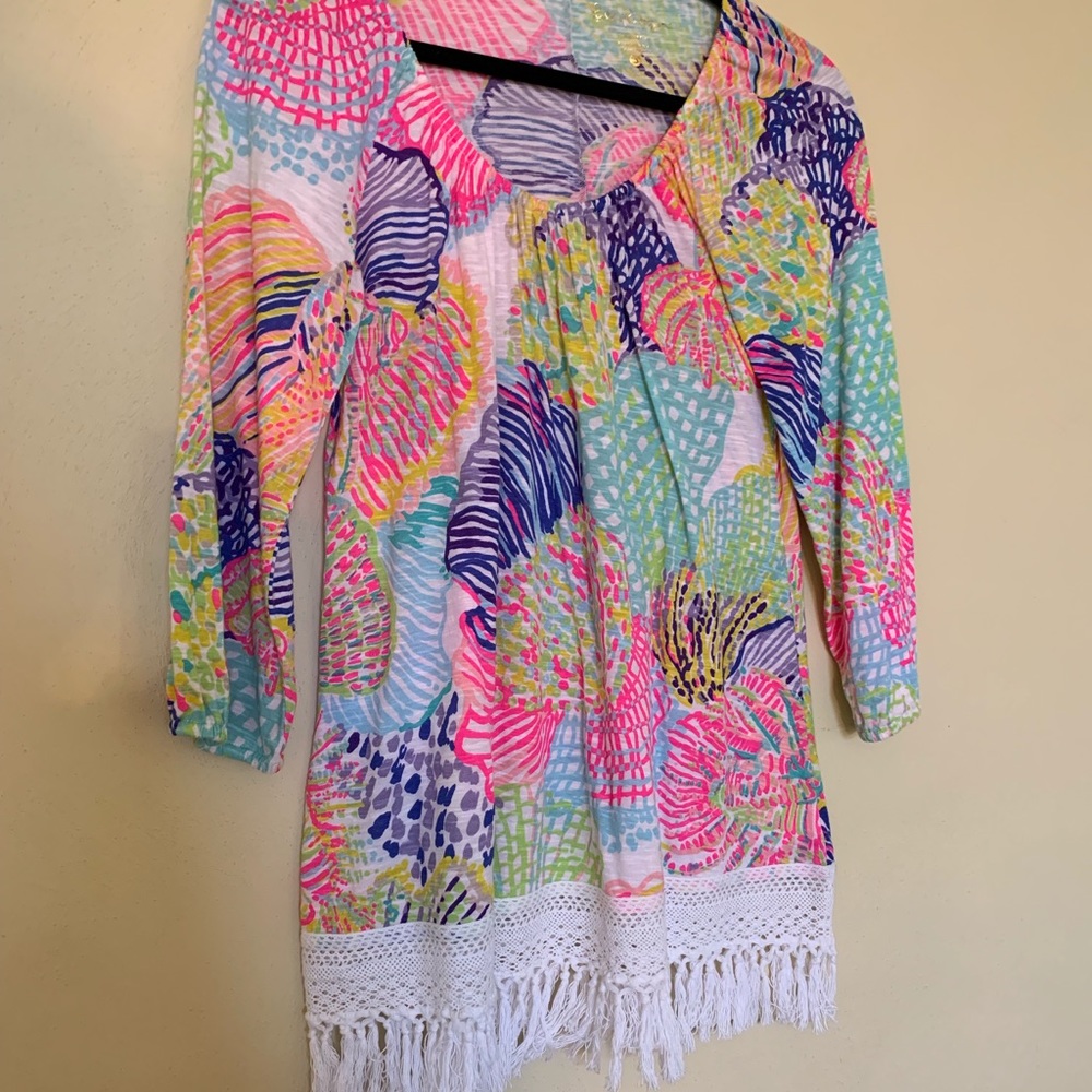Lilly Pulitzer tunic top small